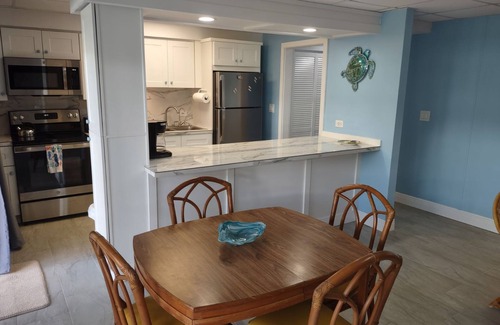 Estate Golden Rock Condo | First Floor. Central A/C. Steps to the beach. Inquire about our monthly rate.