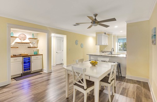 Folly Beach Villa | First-floor villa w/magnificent river view & community pool/dock/tennis courts