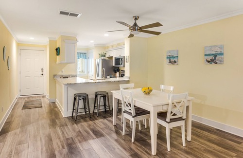 Folly Beach Villa | First-floor villa w/magnificent river view & community pool/dock/tennis courts