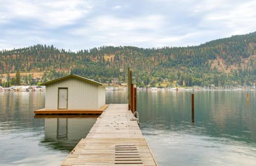 Bayview House | Fish and Swim Lake Pend Oreille Gem with Hot Tub!