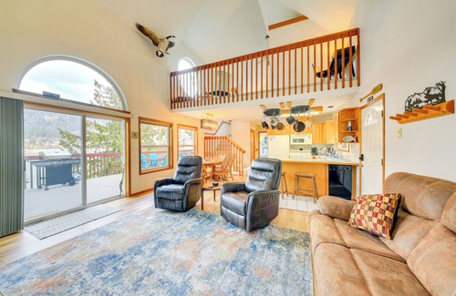Bayview House | Fish & Bike: Lake Pend Oreille Gem w/Hot Tub!