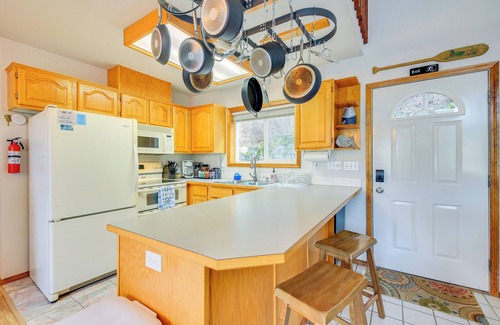 Bayview House | Fish & Bike: Lake Pend Oreille Gem w/Hot Tub!