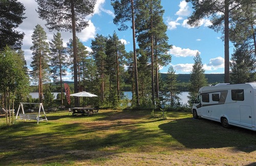 Rusksele RV Rental | Fishing camp rusksele on the Vindel River in Lapland