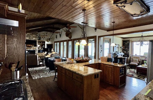 Downsville House | Fishing, Pool, & Lakeside Oasis at the Eagle Bay Lodge on Lake D'arbonne!