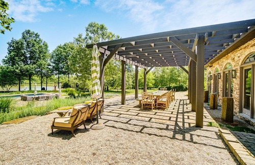 Celina House | Five Acre Estate on Grand Lake with heated pool/tennis court