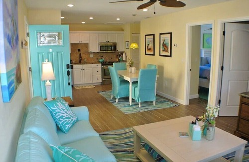 Bradenton Beach Apartment | FL-AMI-NGO! Entire duplex just 250 Foot Steps To The Gulf Of Mexico