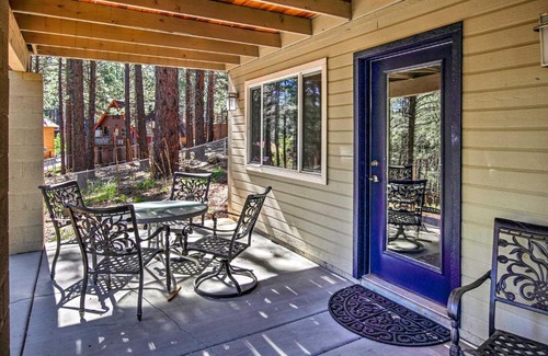 Kachina Village House | Flagstaff Family Retreat with Patio and Mountain Views