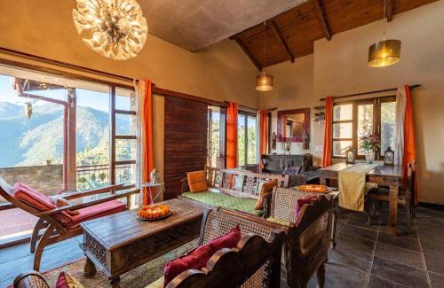 Ramgarh Villa | Flame of the Forest Valley view 2bhk cottage