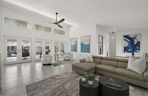 Vanderbilt Beach House | Flamingo Beach House - Water Lot - Canal View