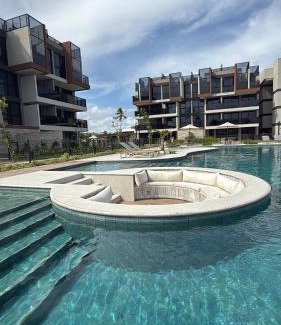 Porto de Galinhas Apartment | Flat a beira mar de muro alto - CAIS ECO RESIDENCIA