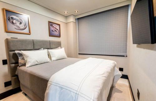 Alphaville Industrial Apartment | Flat equipado em otima localizacao, Wi-Fi e lazer