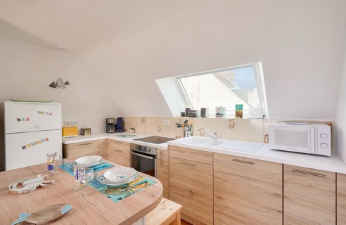 Guilvinec Apartment | Flat for 4 300m from the beach in Guilvinec