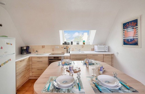 Guilvinec Apartment | Flat for 4 300m from the beach in Guilvinec