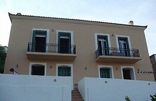 Steniai Apartment | Flat in Stenies near capital of Andros, Greece, amazing views of village and sea