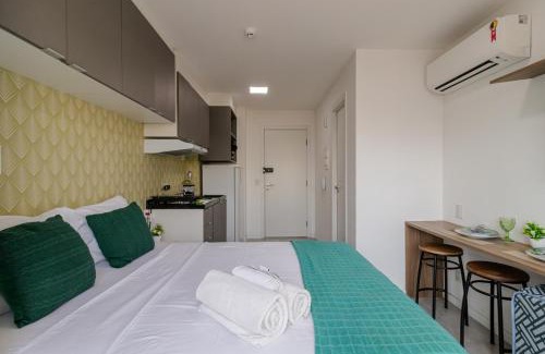 Zona Leste Apartment | Flat no Tatuape com Wi-Fi, academia e Pet Friendly