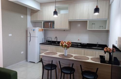 Olimpia Apartment | Flat Olímpia com Área de Churrasqueira privada e tudo novo