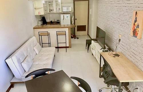 Boca do Rio Apartment | Flat vista mar com estacionamento incluído