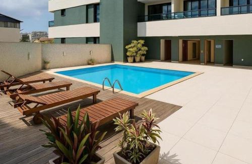Rio Vermelho Apartment | Flat Vista Mar de Cinema Perfeito para Relaxar