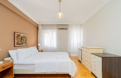 Lara Apartment | Flat w Balcony Fireplace 5 min to Beach in Antalya