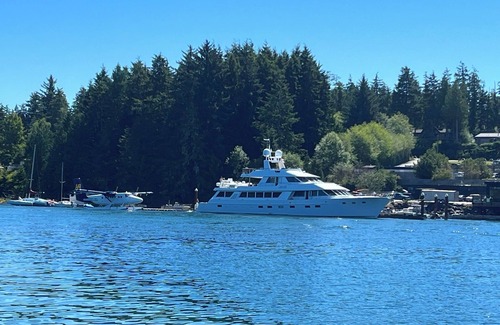 Tofino Boat Rental | Float Home Only 4 Minutes By Our Boat Across From Downtown Tofino!