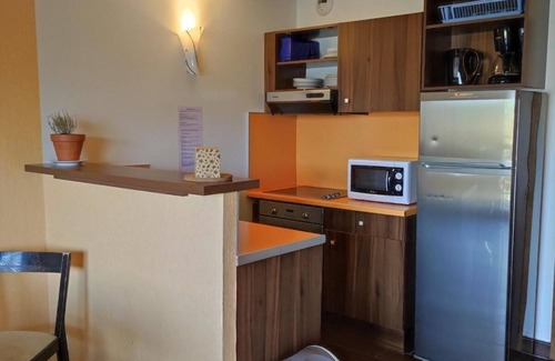 Jausiers Apartment | Floor -2, view valley, swimming pool, sauna, terrace, parking, tv, 50m², Pra Loup