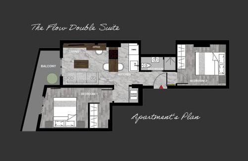 Thessaloniki City Centre Apartment | FLOW - White Tower Two Bedroom Suite