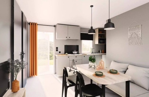 Plobannalec-Lesconil House | Flower Camping La Grande Plage * - Mobile home Comfort 27m2 2ch (2024) 4 people