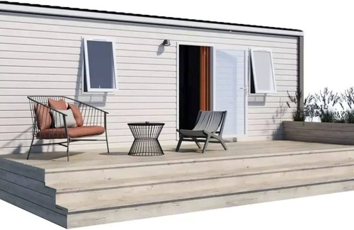 Plobannalec-Lesconil House | Flower Camping La Grande Plage * - Mobile home Comfort 27m2 2ch (2024) 4 people