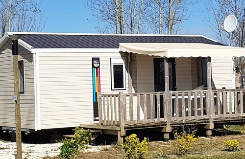 LʼAiguillon-sur-Mer House | Flower Camping Le Pré des Sables * - Mobile home Comfort 31m2 2 bedrooms + TV 6 people