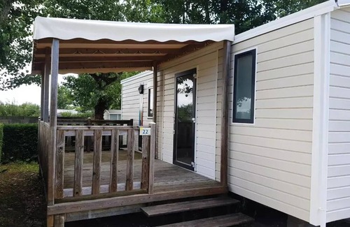 LʼAiguillon-sur-Mer House | Flower Camping Le Pré des Sables * - Mobile home Comfort 31m2 2 bedrooms + TV 6 people