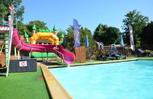 Rieux-de-Pelleport Ski Chalet | Flower Camping LES MIJEANNES * - Chalet Standard 25m2 2 bedrooms 5 people