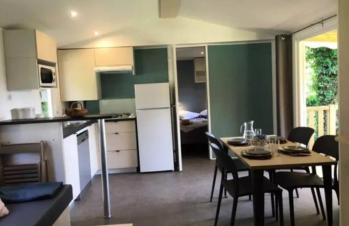 Angoisse House | Flower camping de Rouffiac * - Mobil-home Aqua Premium 43 m2 - 3 bedrooms 8 people