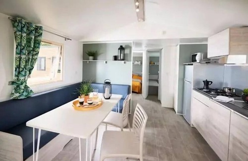 Martigny House | Flower Camping Des 2 Rivières * - Mobile Home Confort TV - 3 bedrooms + terrace - 6 people