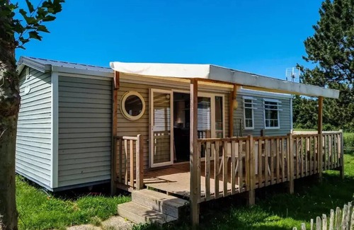Martigny House | Flower Camping Des 2 Rivières * - Mobile Home Confort TV - 3 bedrooms + terrace - 6 people