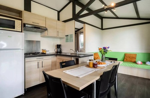 Guidel-Plages House | Flower Camping Jardins de Kergal * - Mobile home 2Ch Standard - TV 4 to 5 people - 4 pers. included in the tariff