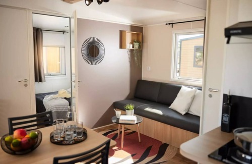 Loix House | Flower Camping Les Ilates * - NEW 2025: Homeflower PREMIUM PLUS 35m2 (3 bedrooms) + beds made on arrival and cleaning 7 people