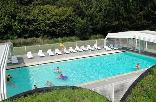 Mers-les-Bains House | Flower Le Domaine du Rompval * - Mobil Home Comfort 27m2 PMR 2 bedrooms including terrace + TV 4 persons