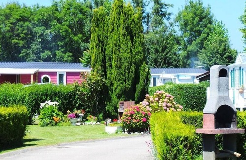 Saint-Aubin-sur-Scie House | Flower Vitamin' campsite **** - 3-room mobile home Bay for 4 people