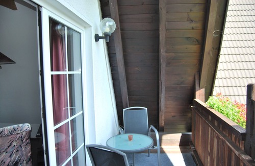 Walkenried Apartment | For couples who like it quiet. 2 pers. 35sqm, balcony, 2nd floor, 1 bedroom. W-lan