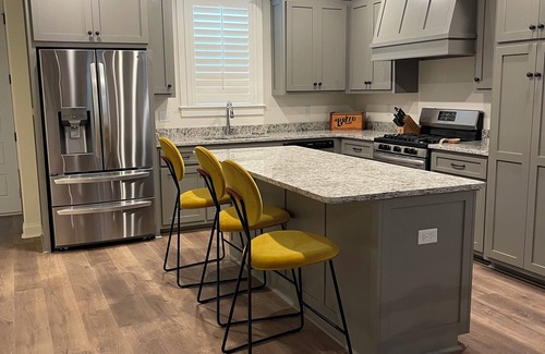 Rolling Wood House | For the win! The perfect game day stay! A well appointed, new construction home.