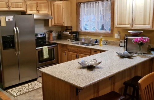 Packwood Cabin | Forest Ridge Chalet, Hot Tub, Fast Wifi, AC, New King Bed, Ski, Hike Mt Rainier