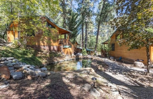 Ruidoso Cabin | Forest & Stream Haven | Stone Bridge | Secluded