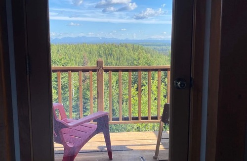 Sterling House | Forever views from HOT TUB overlooking Kenai National Wildlife Refuge near river