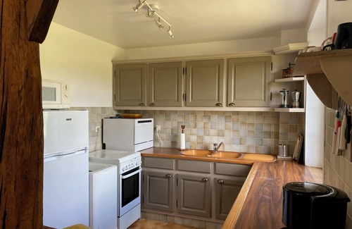 Denneville Cottage | Former bakery restored to a gite, lots of charm, rural location