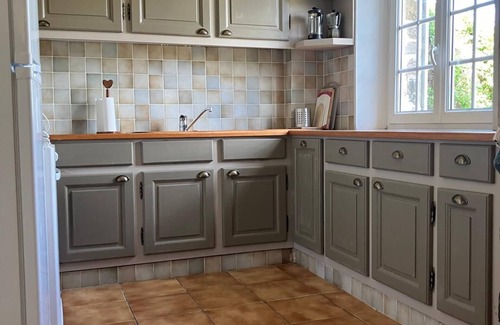 Denneville Cottage | Former bakery restored to a gite, lots of charm, rural location