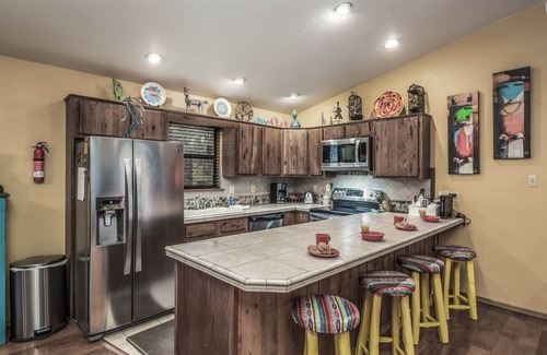 Ruidoso Cabin | Fort Getaway | Huge Wraparound Deck, Bonfire Area