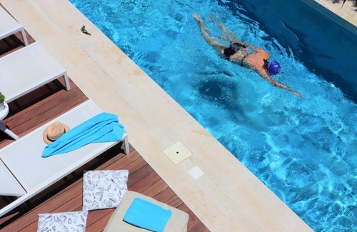 Galatas Villa | Fos Villa, a Luxe House with Private Heated Pool