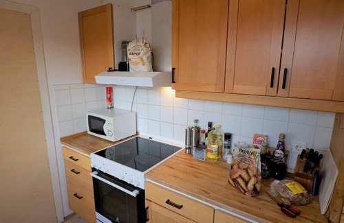 Hliðar Apartment | Four double beds down-town main street.