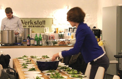 Schoeneberg Apartment | Four independent, stylish app., Large common room for cooking, dining