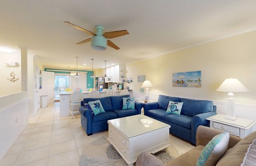 Port St. Joe House | Four-Level Beachfront Townhome with Private Elevator, Free WiFi, & Shared Pool